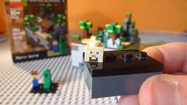 Lego Minecraft Micro-World 21120 REVIEW смотреть онлайн