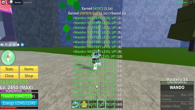 Legendary WANDO Sword is CRAZY GOOD... (Blox Fruits) смотреть онлайн