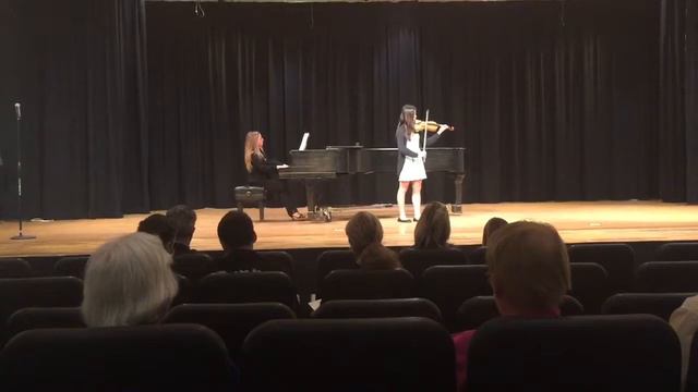 Sophie Liu: Kabalevsky, Violin Concerto In C Major, Op 48, 1 - Allegro Molto E Con Brio