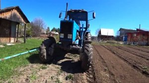 ПАШЕМ КИТАЙСКОЙ ФРЕЗОЙ СЕЗОН 2021, ОТЗЫВ ВЛАДЕЛЬЦА ФРЕЗЫ.