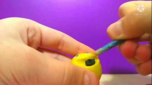 Лепим Колобка из пластилина сказка как слепить