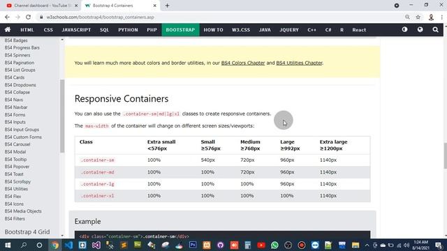 Learning Bootstrap | for full video goto my playlist of learn Bootstrap from w3schools.com(1) смотреть онлайн