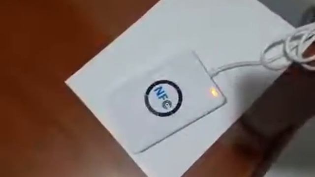ACR122U NFC ридер для ID паспортов - пример работы смотреть онлайн