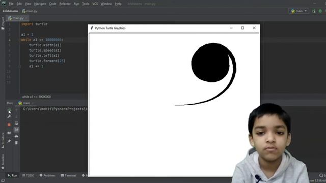Hands-on Python-Episode 3: Turtle Properties - Width, speed, directions, move etc смотреть онлайн