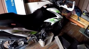 Обзор мотицкла Motoland ENDURO LT 250 после пробега 1000 км. Установка  металических демферов.