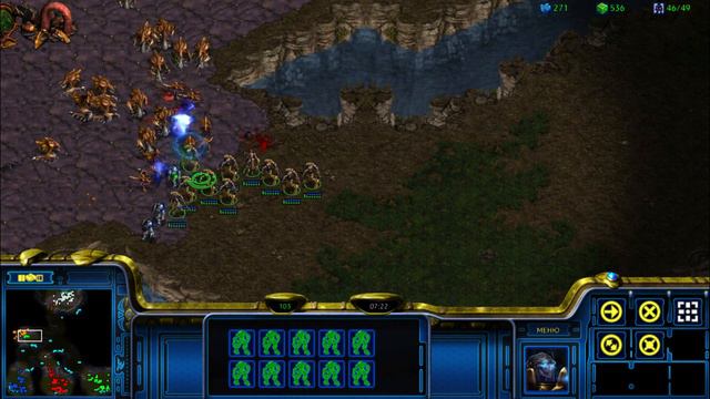 Показываю как начинать играть в StarCraft: Remastered. Или как я нублю в старик :) смотреть онлайн