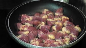 Вкуснейшие Куриные сердечки на сковороде. Как приготовить куриные сердца мягкими и нежными.