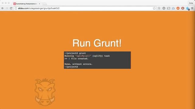 JavaScript and Grunt for Dev Automation! - WIMP смотреть онлайн