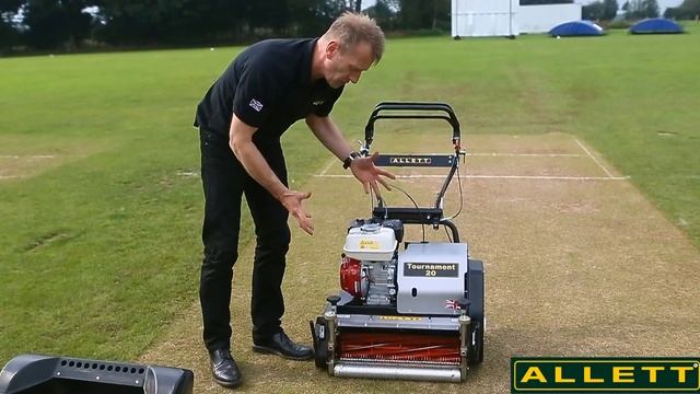 Allett Tournament - The Perfect Machine For Preparing A Cricket Wicket