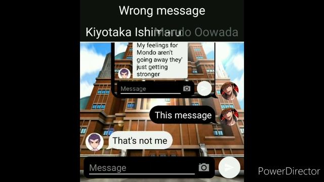 wrong message- Text Story/Gotcha Club Danganronpa ( Ishimondo ) смотреть онлайн