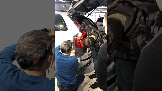 Тонировка стопов плёнкой STEK смотреть онлайн