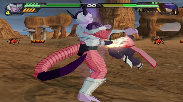 Dragon Ball Z Budokai Tenkaichi 3 (PS2) World Tour: Frieza смотреть онлайн