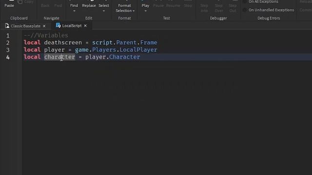How to Make a Death Screen in Roblox Studio! смотреть онлайн