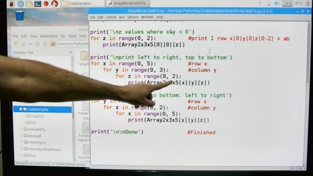 202-Python - 3D Array Example смотреть онлайн