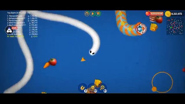 ?Worms Zone io World Record Top Biggest Slither Snake Hungry Snake Challenge ? #live #gaming смотреть онлайн