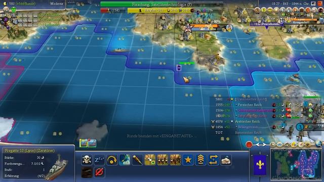 Let's Play Civilization 4 #31 (Beyond the Sword | Frankreich): Saladin Smash смотреть онлайн