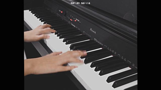 Someone you loved (piano cover by Marian Galila) смотреть онлайн