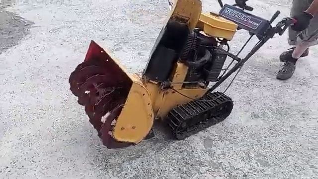 снегоуборочная машина шнекоротор, снегоуборка) Suzuki SS755 из Японии. смотреть онлайн