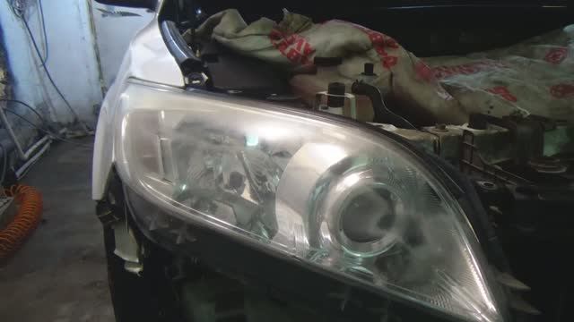 Toyota Raf 4 Как поменять все лампы и снятие смотреть онлайн