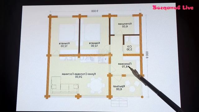 Построй дом сам. С чего начать. Выбор проекта. Предварительная разметка габаритов дома. смотреть онлайн