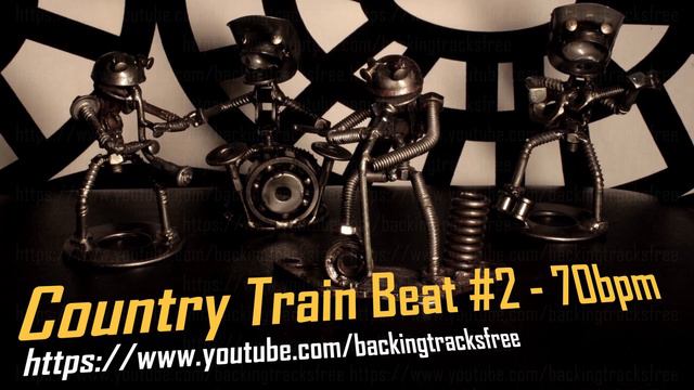 70 BPM - Country Train Beat #2 - 4/4 Drum Beat - Drum Track смотреть онлайн