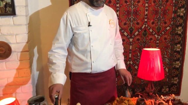 Тбилиси. Грузинская кухня и ее шедевры в ресторане "Амра" у шефа Гурама Кикнадзе. смотреть онлайн