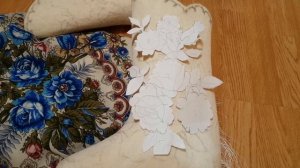 Делаем эскиз на валенках. Роспись валенок. Часть 2