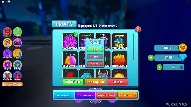 Anime Fruit Simulator - New Event Add 2 Secret Fruits (ARK & HANA) смотреть онлайн