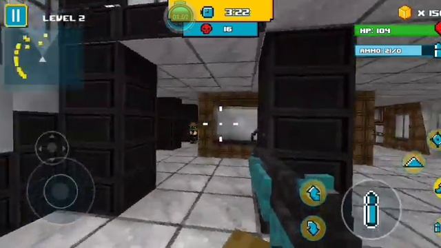 MCPE but with Guns!!!/ Hardcore gameplay American Block Sniper Survival#2 смотреть онлайн