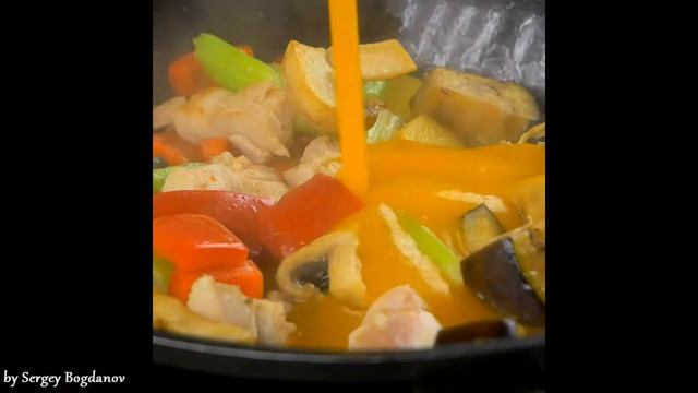 Карри с тыквой