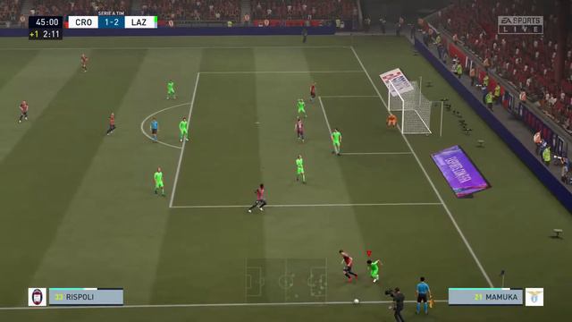 Crotone vs SS Lazio Serie A Tim 1st tour Season 1 смотреть онлайн