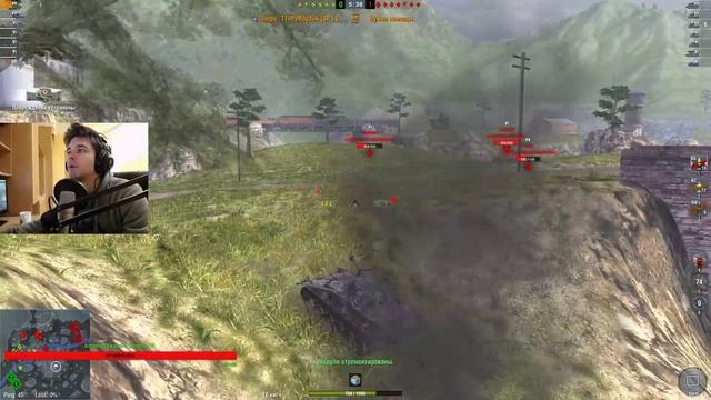 WoT Blitz - Делимся нервными клетками за всех зрителей - World of Tanks Blitz (WoTB) смотреть онлайн