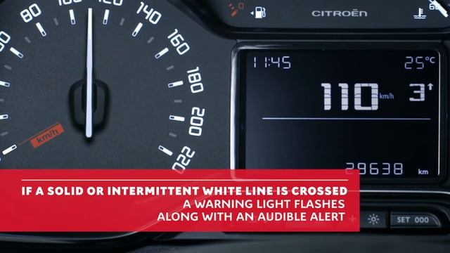 New Citroën C3 | Lane Departure Warning System смотреть онлайн