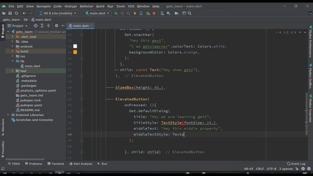 #2 getX flutter show dialog and snackbar show button latest 2021 with flutter 2.5 смотреть онлайн