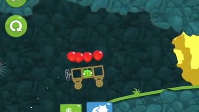 Angry Birds Bad Piggies - When Pigs Fly Level 10 смотреть онлайн