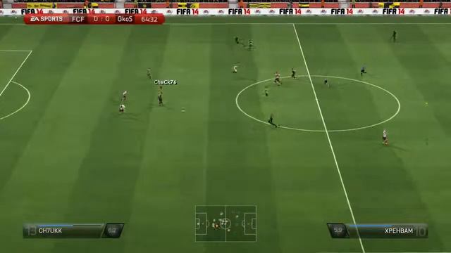 Fifa 14 Клуб Профи:Сезоны: FC Forza - Log Galacticos 1:2 смотреть онлайн