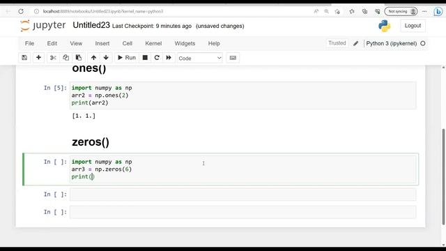 Common Python Libraries - NumPy: Arrays смотреть онлайн