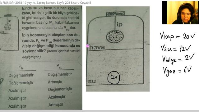10-2-6 Gaz-Sıvı Basıncı Değişimi Sorusu смотреть онлайн