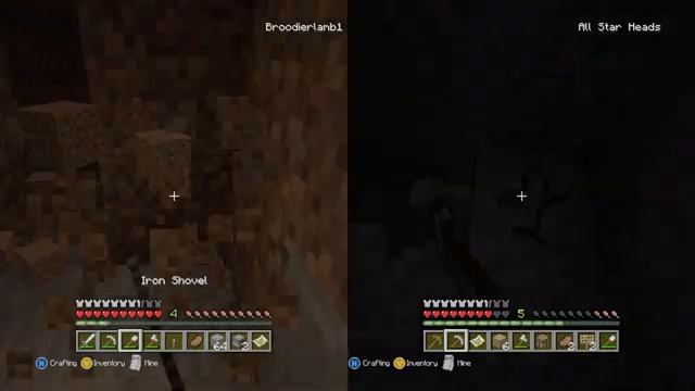 Minecraft Xbox 360 Edition - Splitscreen Gameplay Tu11 смотреть онлайн