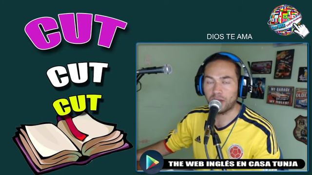 🔵 Qué significa CUT en ESPAÑOL y INGLÉS, Lista de verbos irregulares y regulares en ingles y españo смотреть онлайн