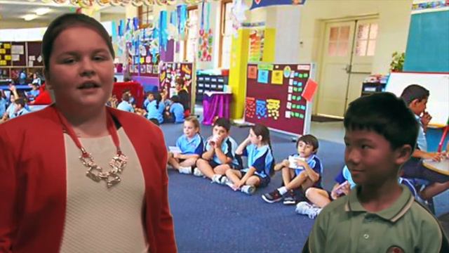 St Margaret Mary's Merrylands Term 3 Video: iMovie + Green Screen смотреть онлайн