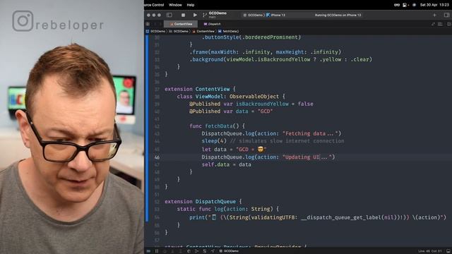 The Secret to Swift MULTI-THREADING Using GCD 2022 - Grand Central Dispatch смотреть онлайн