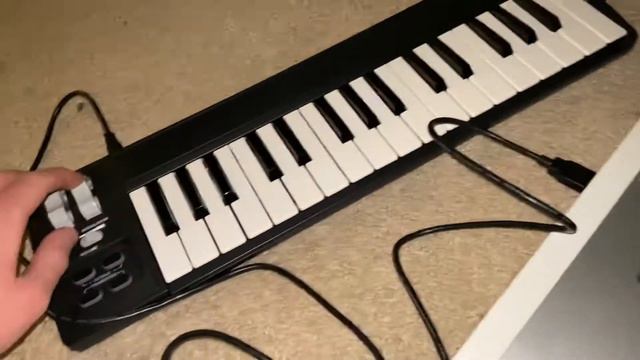 MIDI keyboard working on Linux смотреть онлайн