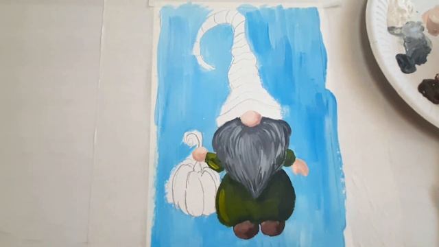 Как нарисовать ГНОМА ГУАШЬЮ |How to draw GNOME GUACHE смотреть онлайн