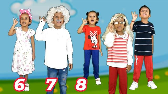 Семья пальчиков | Finger family song - Развивающие детские песни от Kuku and Cucudu смотреть онлайн