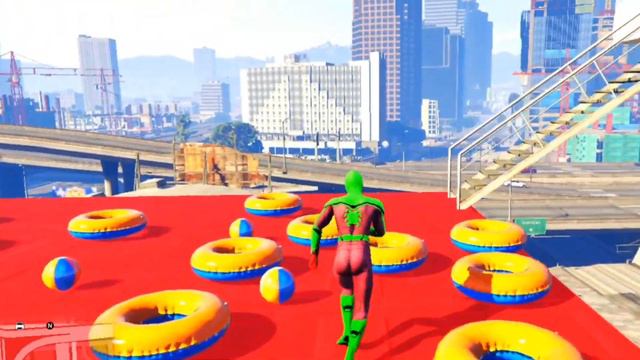 GTA 5 Epic Water Ragdoll Spiderman vs Minions King Kong jumps/fail (euphoria physics)...#Gta5 смотреть онлайн