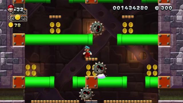 New Super Mario Bros. U - Rock Candy Mines - Grinding-Stone Tower (1080p HD) [Gameplay Walkthrough] смотреть онлайн