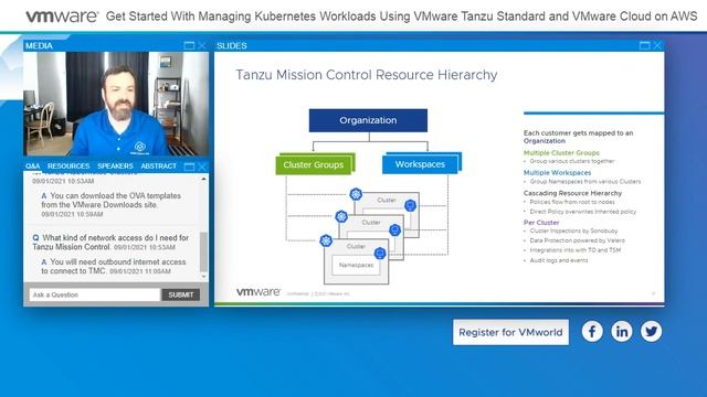 Get Started With Managing Kubernetes Workloads Using VMware Tanzu Standard and VMware Cloud on AWS смотреть онлайн