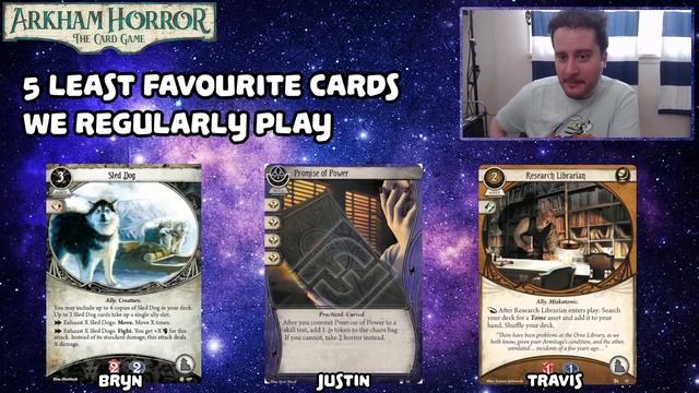 5 Least Favourite Cards That We Regularly Play (ARKHAM HORROR: THE CARD GAME) смотреть онлайн