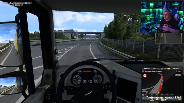 Вованыч пересел на Фуру и устроил шашки по оживлённой Трасе | Euro Truck Simulator 2 Нарезка ФУГА T смотреть онлайн
